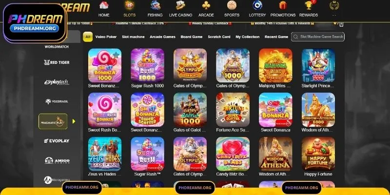 Ang Pinakasikat na Pragmatic Play Slots na Dapat Mong Subukan sa PHDream