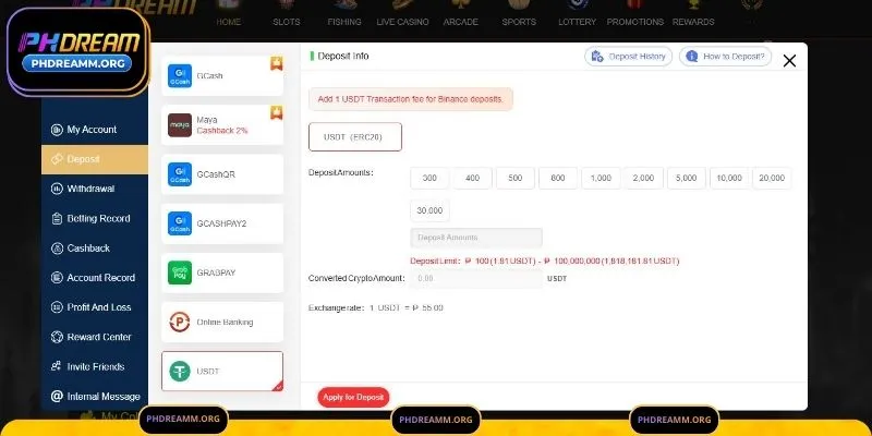 Hakbang-Hakbang na Gabay: Paano Mag deposit sa PHDream