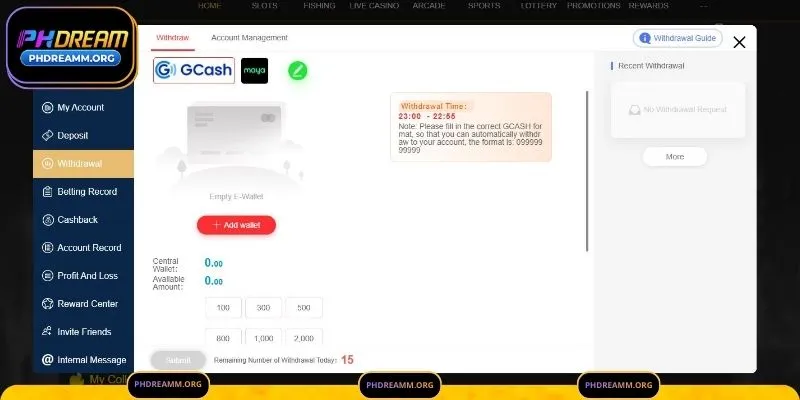 Hakbang-Hakbang na Gabay: Paano Mag withdraw sa PHDream