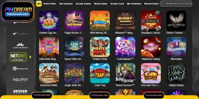 Mga Pinakasikat na NetEnt games