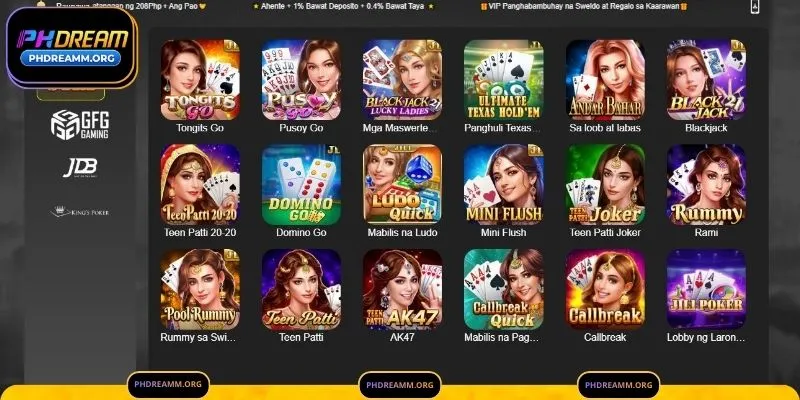 Nangungunang Game Providers sa PHDream